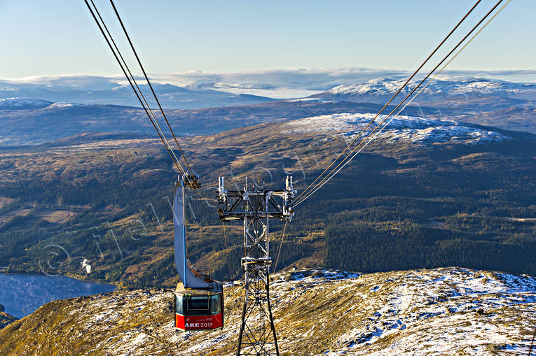 Åre Kabinbana höst fjäll, höst, Jämtland, kabinbana, Landskap, nysnö, utsikt, Åre, Åreskutan