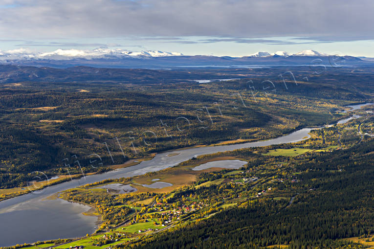 Åredalen Indalsälven fjäll, fjälltoppar, höst, Indalsälven, Jämtland, Landskap, Snasahögarna, utsikt, vy, Åredalen