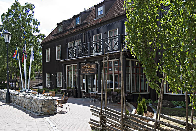 Åregården byggnader, entre, fjällhotell, hotell, Jämtland, samhällen, Åre, Åregården