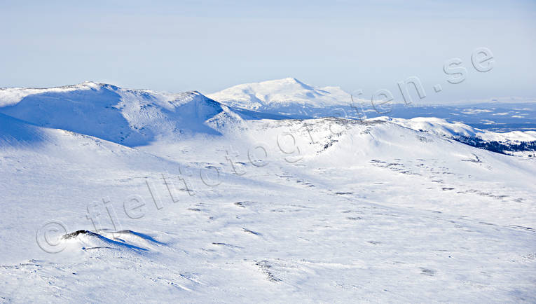 Åreskutan från Lunndörren drönarbilder, drönarfoto, fjäll, flygbild, flygbilder, Flygfoto, flygfoton, Jämtland, Landskap, Lunndörren, vinter, Åreskutan