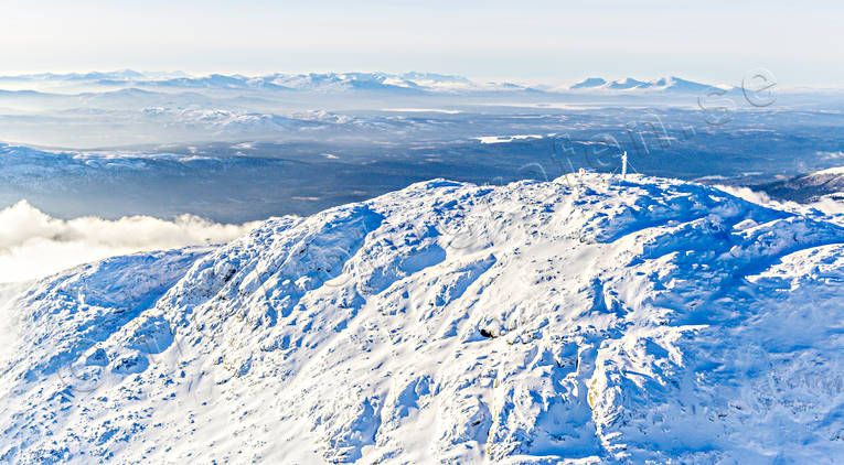 Åreskutans topp drönarbilder, drönarfoto, fjällen, flygbild, flygbilder, Flygfoto, flygfoton, Jämtland, Landskap, Snasahögarna, topp, toppen, vinter, Åre, Åreskutan