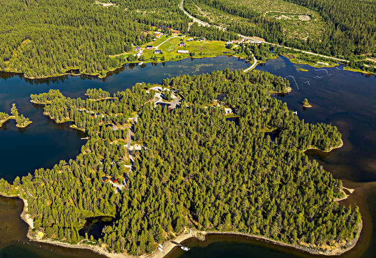 Årrenjarka stugby anläggningar, lappland, sommar, stugby, stugor, Årrenjarka