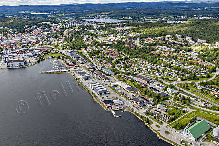 Örnsköldsvik Flygplats drönarbild, drönarbilder, drönarfoto, flygbild, flygbilder, Flygfoto, flygfoton, hamnen, samhällen, sommar, Ångermanland, Örnsköldsvik