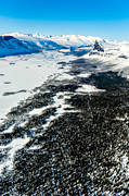 Aktse, drnarbilder, drnarfoto, fjllskog, flygbild, flygbilder, flygfoto, flygfoton, landskap, lappland, Nammasj, Nammatj, Rapadalen, Skierfe, vinter