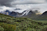 Alkavagge, fjll, fjllen, fjlltopp, fjlltoppar, hgfjll, landskap, Laponia, lappland, sarek, Sarek nationalpark, Sarekfjll, sommar