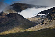 Alkavagge, fjll, fjllen, fjlltopp, fjlltoppar, hgfjll, landskap, Laponia, lappland, sarek, Sarek nationalpark, Sarekfjll, sommar