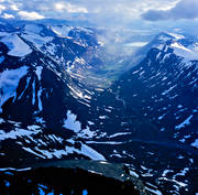 Akkajkk, Akkatjkk, Alkajaure, Alkavagge, dalgng, drnarbilder, drnarfoto, fjlltoppar, flygbild, flygbilder, flygfoto, flygfoton, Kalmejkk, landskap, lappland, nationalpark, sarek, sommar, svenska fjllen