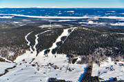 Almsa, byar, drnarbilder, drnarfoto, flygbild, flygbilder, flygfoto, flygfoton, Jmtland, landskap, nedfarter, Offerdal, skidanlggning, skidbackar, skidort, vinter