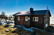 Anarisfjllen, Anarisstugan, anlggningar, drnarbild, drnarbilder, drnarfoto, fjllstuga, flygbild, flygbilder, flygfoto, flygfoton, Jmtland, STF, STF-stuga, vr