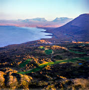 Abisko, Bjrkliden, drnarbilder, drnarfoto, fjllbilder, fjllen, flygbild, flygbilder, flygfoto, flygfoton, golfbana, hst, landskap, lappland, Lapporten, samhllen, Torne Trsk