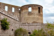 anlggningar, Borgholm, Borgholms, byggnationer, ruin, slottsruin, sommar, land