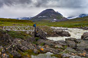 berg, bro, fjll, fjllen, fjlltopp, fjllvandra, fjllvandring, friluftsliv, hgfjll, jokk, landskap, lappland, natur, sarek, Sarek nationalpark, Sarekfjll, Smailabron, Smajllajk, smajllatrffen, sommar, uteliv, ventyr
