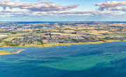 Bunkeflostrand, drnarbilder, drnarfoto, flygbild, flygbilder, flygfoto, flygfoton, Malm, naturreservat, Skne, sommar, strandngar, stder