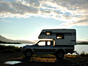biltrafik, camper, campers, camping, husbil, kommunikationer, landfart, semester, Torne Trsk, vildmark