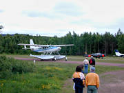 Caravan, Cessna, flyg, kommunikationer, luftfart, sjöflyg, sjöflygplan, älvdalen