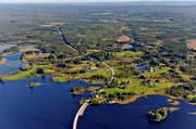 bron, Bye, drnarbilder, drnarfoto, E45, flygbild, flygbilder, flygfoto, flygfoton, Hammerdal, Hammerdalsbron, Hammerdalssjn, Jmtland, sommar