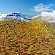 drnarbilder, drnarfoto, ekorrdrren, Ekorrhammaren, Ekorrpasset, fjll, fjllbilder, fjllen, flygbild, flygbilder, flygfoto, flygfoton, hst, Jmtland, landskap, sylarna