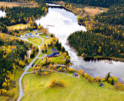 anlggningar, drnarbilder, drnarfoto, Enafors, Enaforsen, Enaforsholm, Enan, fjllgrd, flygbild, flygbilder, flygfoto, flygfoton, hst, Jmtland