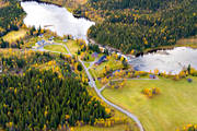 anlggningar, drnarbilder, drnarfoto, Enafors, Enaforsen, Enaforsholm, Enan, fjllgrd, flygbild, flygbilder, flygfoto, flygfoton, hst, Jmtland