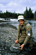 fiskare, fiske, flugfiske, Jmtland, Lngan, rensa fisk, sportfiske, lvar