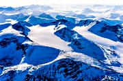 drnarbilder, drnarfoto, fjllbilder, fjllen, flygbild, flygbilder, flygfoto, flygfoton, glacir, glacirer, landskap, lappland, Ruopsoktjhkk, sarek, vinter, hpar, hpartjhkk, par