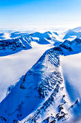 drnarbilder, drnarfoto, flygbild, flygbilder, flygfoto, flygfoton, glacir, glacirer, landskap, lappland, Ruopsoktjhkk, svenska fjllen, vinter, hpar, hpartjhkk, par