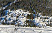 Bydalen, drnarbilder, drnarfoto, fjllstugor, flygbild, flygbilder, flygfoto, flygfoton, Jmtland, sportstugor, stugor, vinter