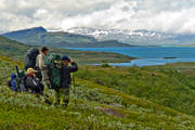 fjllvandrare, fjllvandring, nationalpark, Padjelanta, sommar, Staloluokta, Virihaure, ventyr