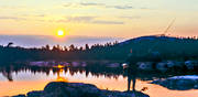 fiske, flugfiskare, flugfiske, insekter, kvllsfiske, motljus, solnedgng, sportfiske, stmning, stmningsbild, stmningsbilder