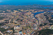 centrum, drnarbilder, drnarfoto, flygbild, flygbilder, flygfoto, flygfoton, havet, Hlsingland, Inre hamnen, samhllen, stder, Sderhamn, Sderhamnsfjrden, vr, Vstra Berget