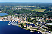 bthamn, drnarbilder, drnarfoto, flygbild, flygbilder, flygfoto, flygfoton, hamn, Hudiksvall, Hlsingland, landskap, smbtshamn, sommar, stder