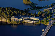 drnarbilder, drnarfoto, flygbild, flygbilder, flygfoto, flygfoton, Hotell Lappland, lappland, Lycksele, samhllen, sommar