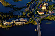 drnarbilder, drnarfoto, flygbild, flygbilder, flygfoto, flygfoton, Hotell Lappland, lappland, Lycksele, samhllen, sommar