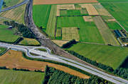 cirkulationsplats, drnarbilder, drnarfoto, flygbild, flygbilder, flygfoto, flygfoton, hst, rondell, stder, Ume, vgbygge, Vsterbotten