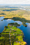 drnarbilder, drnarfoto, flygbild, flygbilder, flygfoto, flygfoton, lappland, samhllen, sommar, Vilhelmina