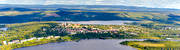 drnarbilder, drnarfoto, flygbild, flygbilder, flygfoto, flygfoton, lappland, samhllen, sommar, Vilhelmina