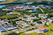 drnarbilder, drnarfoto, flygbild, flygbilder, flygfoto, flygfoton, lappland, samhllen, sommar, Vilhelmina