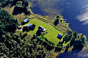 Bye, drnarbilder, drnarfoto, flygbild, flygbilder, flygfoto, flygfoton, grdar, Hammerdal, Hammerdalssjn, Jmtland, sommar