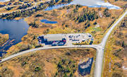 butik, Coop, Coop Extra, drnarbild, drnarbilder, drnarfoto, flygbild, flygbilder, flygfoto, flygfoton, grnshandel, Jmtland, Konsum, norgehandel, samhllen, storlien