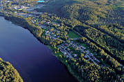 drnarbilder, drnarfoto, flygbild, flygbilder, flygfoto, flygfoton, lappland, Lycksele, samhllen, sommar