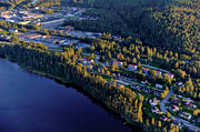 drnarbilder, drnarfoto, flygbild, flygbilder, flygfoto, flygfoton, lappland, Lycksele, samhllen, sommar
