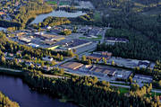 drnarbilder, drnarfoto, flygbild, flygbilder, flygfoto, flygfoton, lappland, Lycksele, samhllen, sommar