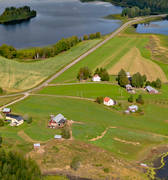 backe, byar, drnarbild, drnarbilder, drnarfoto, flygbild, flygbilder, flygfoto, flygfoton, grdar, Jmtland, landskap, Silsjns, sommar
