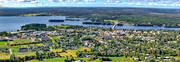 drnarbilder, drnarfoto, flygbild, flygbilder, flygfoto, flygfoton, Jmtland, samhllen, sommar, Strms Vattudal, Strmsund, Vattudalen