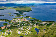 Arjeplog, Arjepluovve, drnarbild, drnarbilder, drnarfoto, flygbild, flygbilder, flygfoto, flygfoton, Hornavan, Kraja, lappland, samhllen