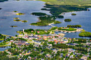 Arjeplog, Arjepluovve, drnarbild, drnarbilder, drnarfoto, flygbild, flygbilder, flygfoto, flygfoton, Kraja, lappland, samhllen