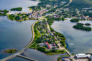 Arjeplog, Arjepluovve, drnarbild, drnarbilder, drnarfoto, flygbild, flygbilder, flygfoto, flygfoton, Kraja, lappland, samhllen
