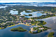 Arjeplog, drnarbild, drnarbilder, drnarfoto, flygbild, flygbilder, flygfoto, flygfoton, lappland, samhllen, sommar