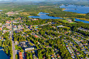 Arvidsjaur, drnarbilder, drnarfoto, flygbild, flygbilder, flygfoto, flygfoton, lappland, samhllen, sommar