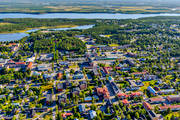 Arvidsjaur, Arvidsjaursjn, drnarbilder, drnarfoto, flygbild, flygbilder, flygfoto, flygfoton, lappland, samhllen
